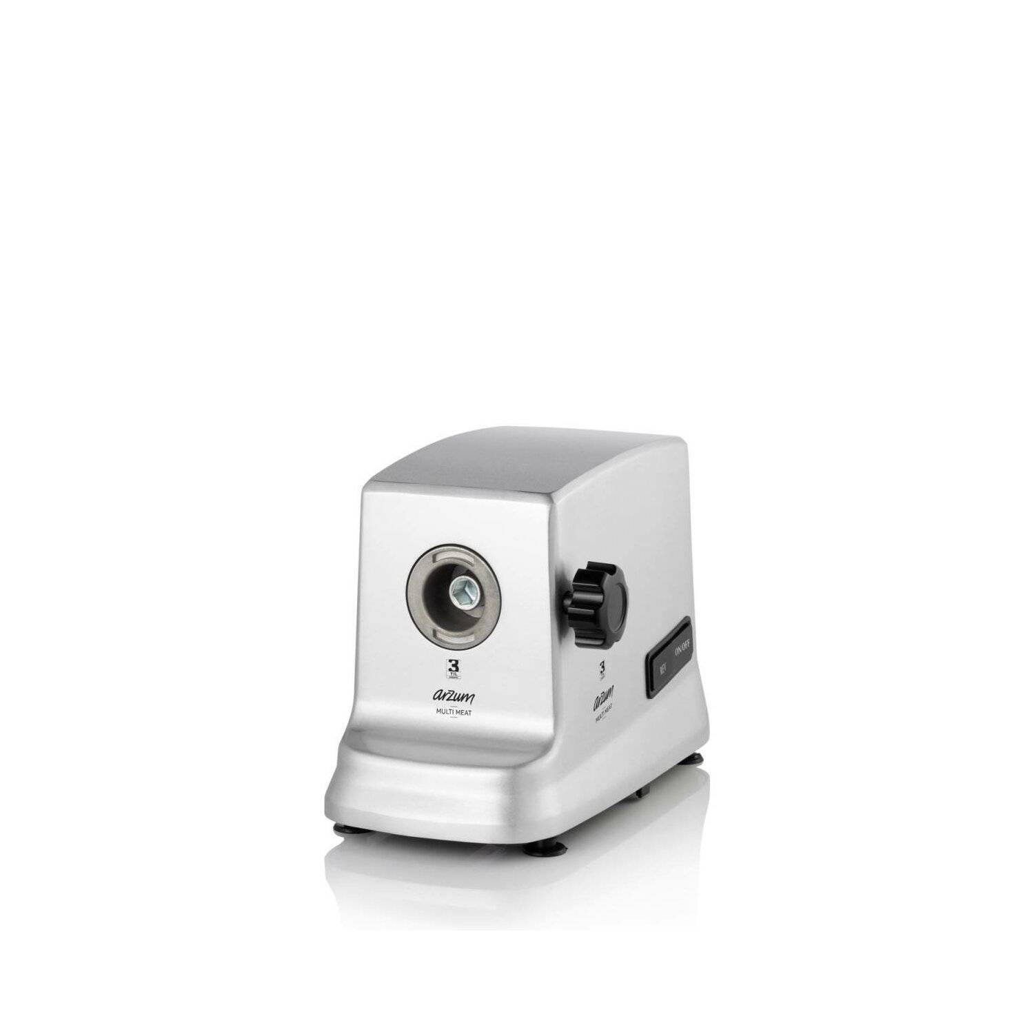 Arzum AR1076 Fleischwolf zum Zerkleinern von Fleisch leicht zu reinigen & viel Zubehör 2000W Weiß