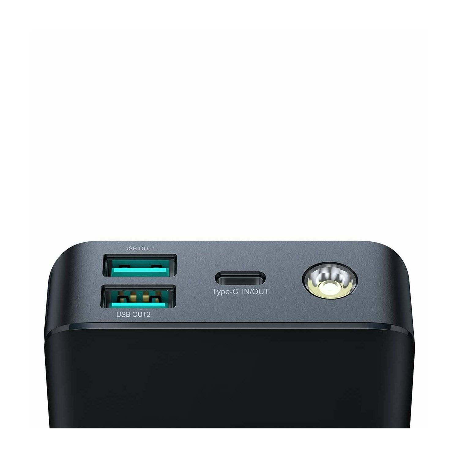 Powerbank Joyroom JR-PBF03 30W 30000mAh + USB-A - USB-C Kabel 0,25m - Schwarz