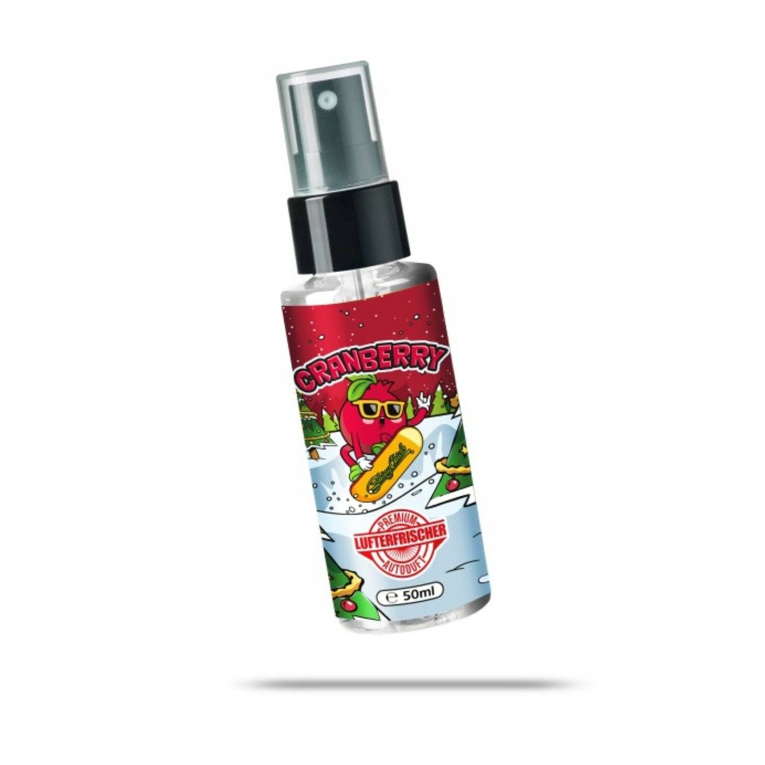 FLAVOUR BOMB - CRANBERRY 50ML Lufterfrischer Autoduft Weihnachtsduft lange Luftdauer