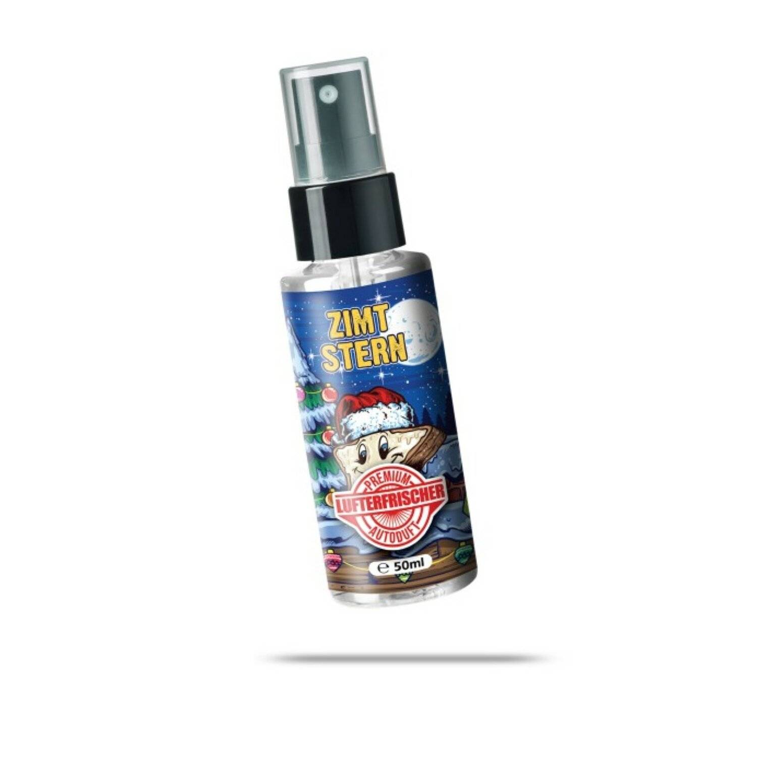FLAVOUR BOMB - ZIMTSTERN 50ML Spray Premium Lufterfrischer Weihnachtsstimmung Autoduft Innenraumduft