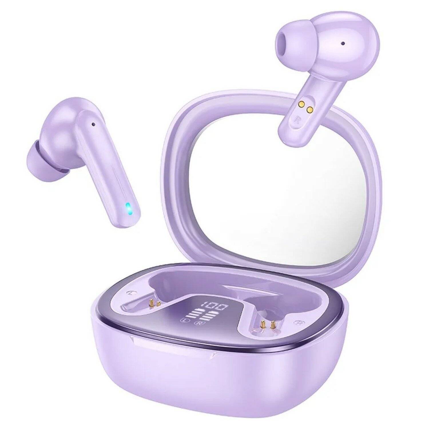HOCO Bluetooth-Kopfhörer TWS Shadow EQ6 In-Ear-Kopfhörer Lila