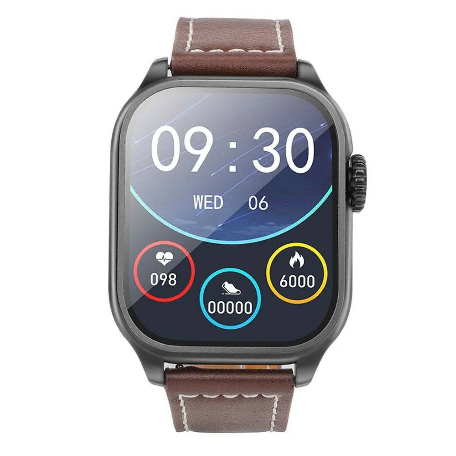 HOCO Smartwatch Y17 Smarte Sportuhr Bluetooth Technologie 300 mAh Wasserdicht Schwarz