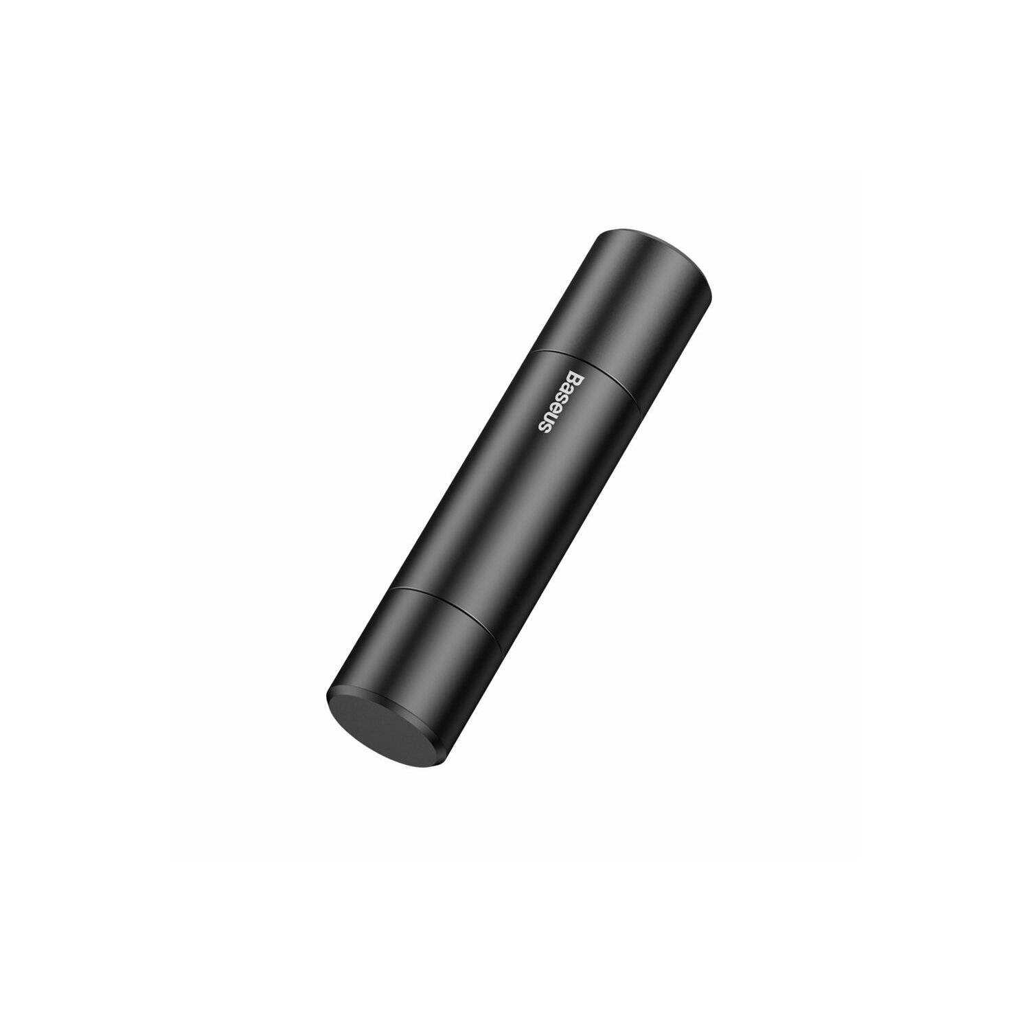 2in 1 Auto Sicherheit Fenster Hammer + Sicherheitsgurt Messer grau