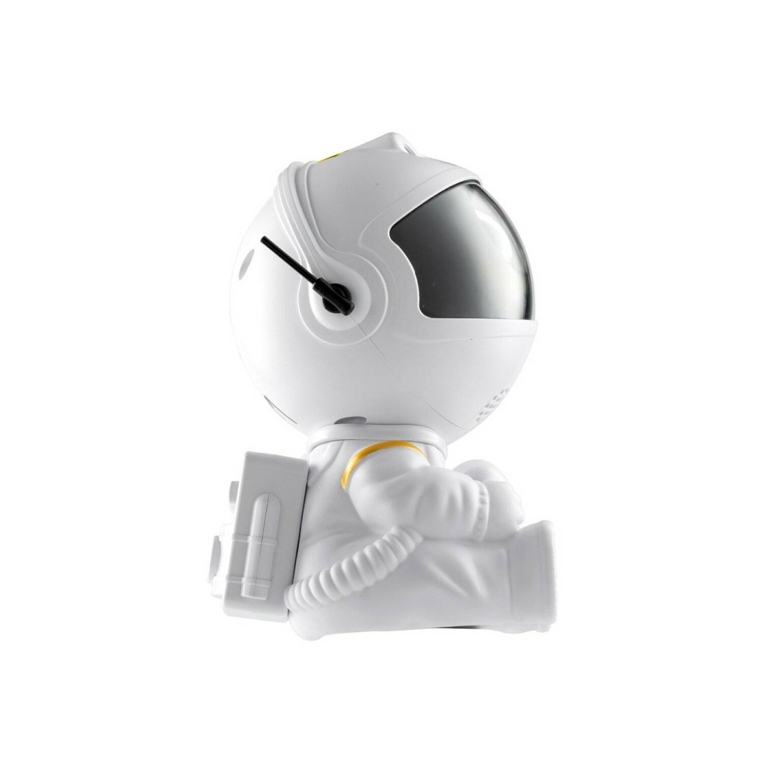 XO Projektor LED CF4 Astronaut Stern und Galaxie Weiß mit Fernbedienung USB-Kabel