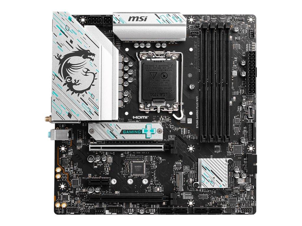 MSI - B760M GAMING PLUS WIFI - Mainboard - mATX