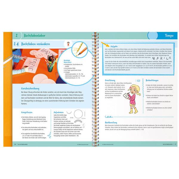 Schreibenlernen Vorschule Praxisbuch Schreibmotorik