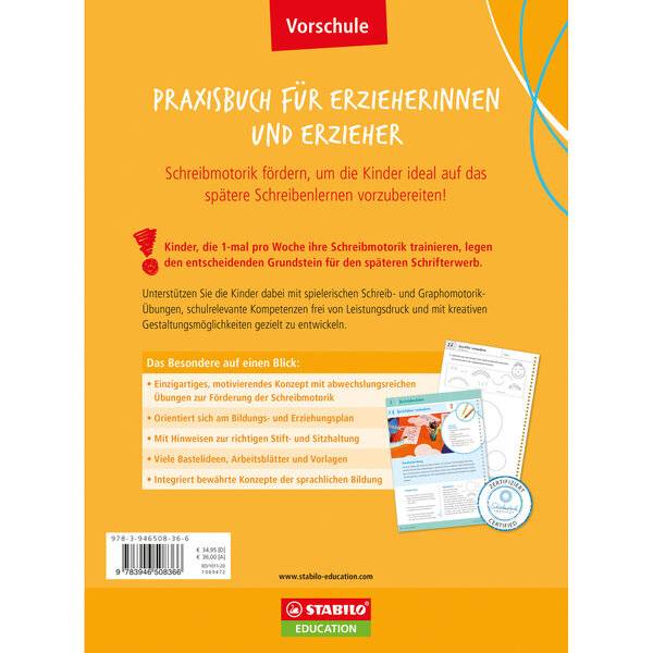 Schreibenlernen Vorschule Praxisbuch Schreibmotorik