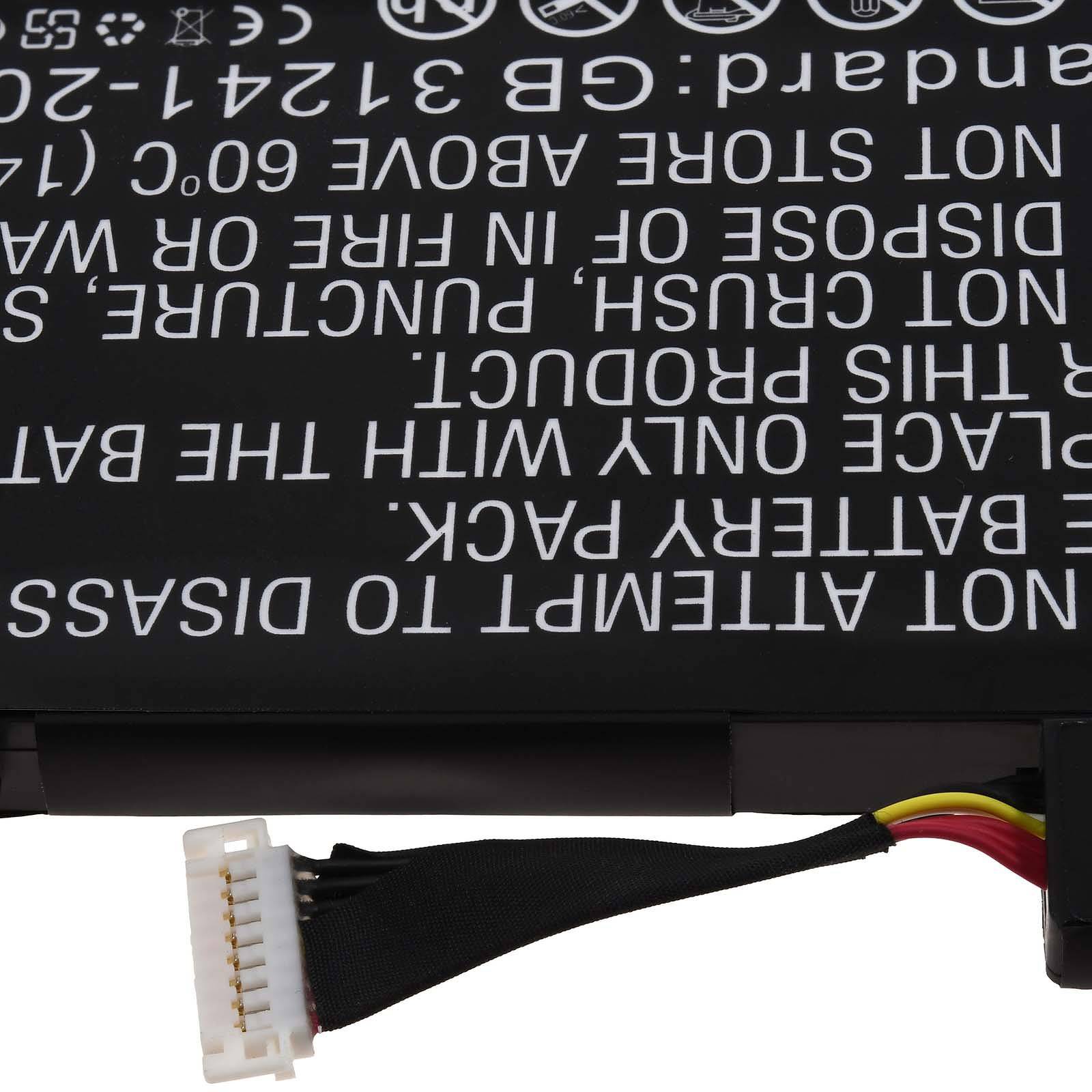 Powery Akku für Laptop Asus ROG Zephyrus G14 GA401QE-HZ119T, 15,4V, Li-Polymer