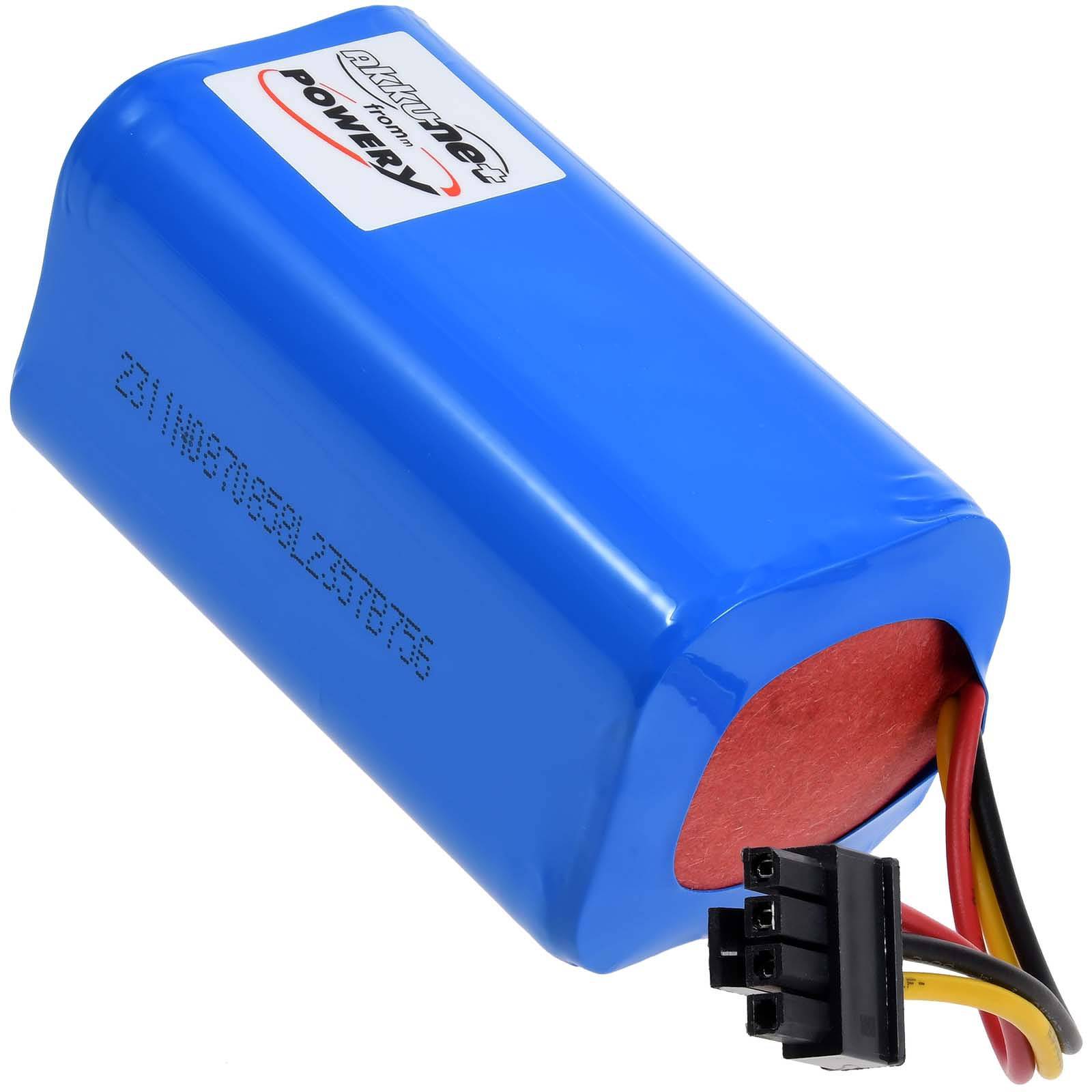 Powery Akku kompatibel mit Proscenic Typ INR18650-M30-4S1P, 14,4V, Li-Ion