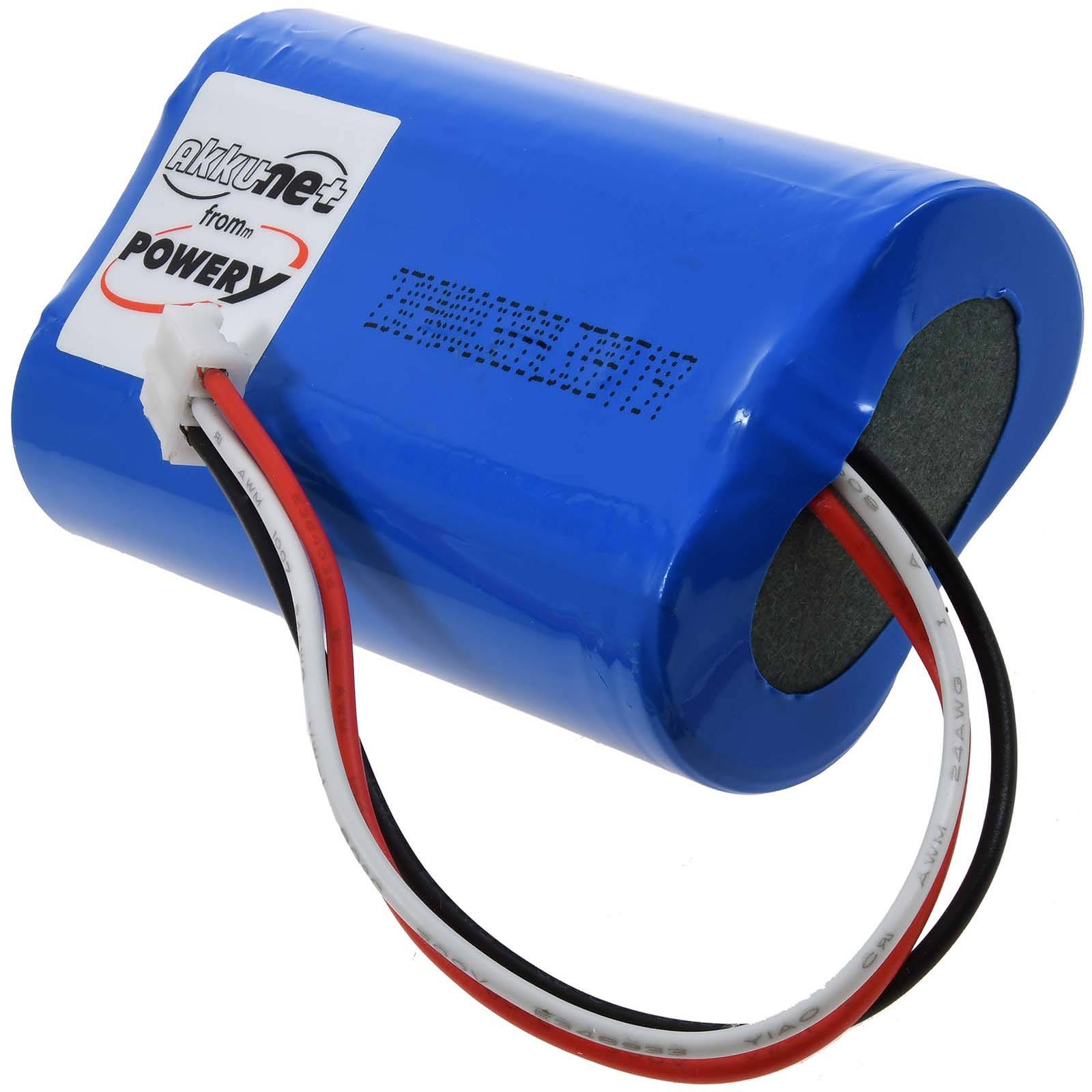 Powery Akku kompatibel mit Albrecht Typ 27856, 3,7V, Li-Ion