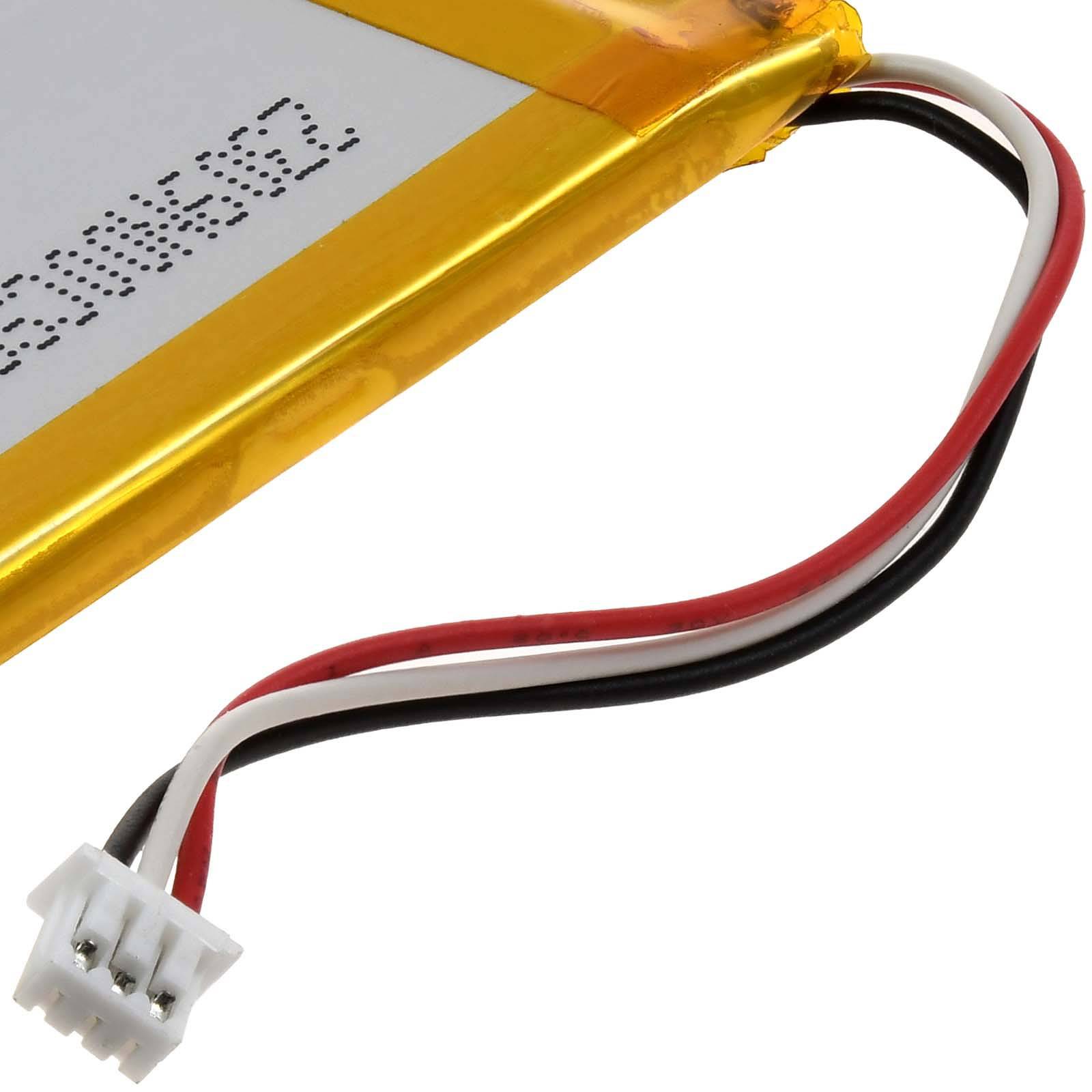 Powery Akku passend für DAB, DAB+ Digital Taschenradio Sony XDR-P1DBP, Typ SF-03, 3,7V, Li-Polymer