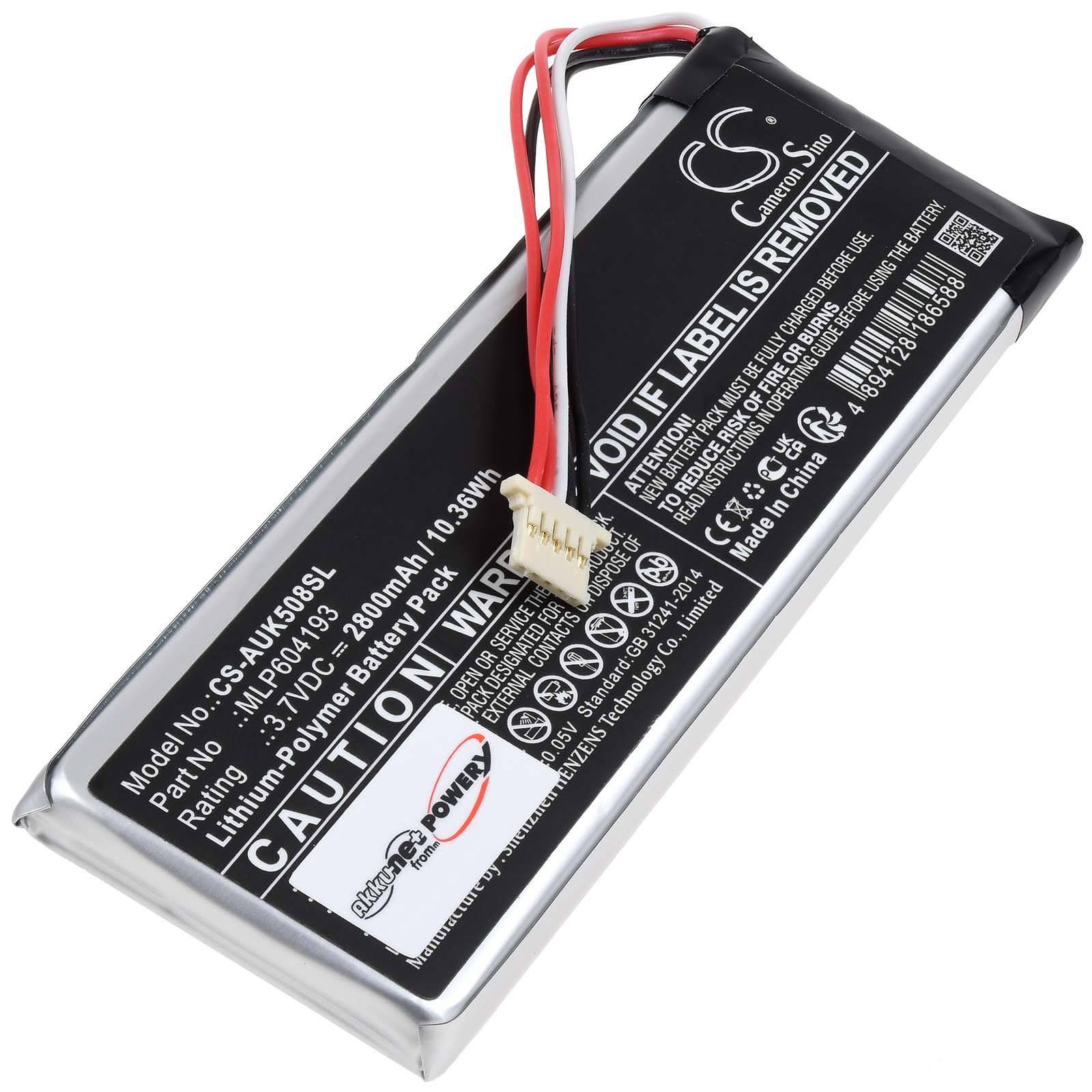 Powery Akku kompatibel mit Autel Typ MLP604193, 3,7V, Li-Polymer