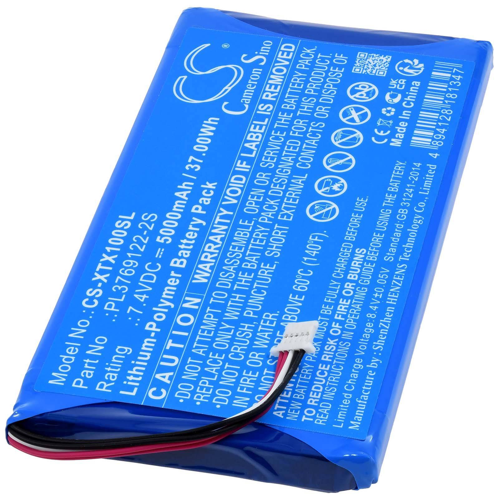 Powery Akku kompatibel mit XTOOL Typ PL3769122-2S, 7,4, Li-Polymer