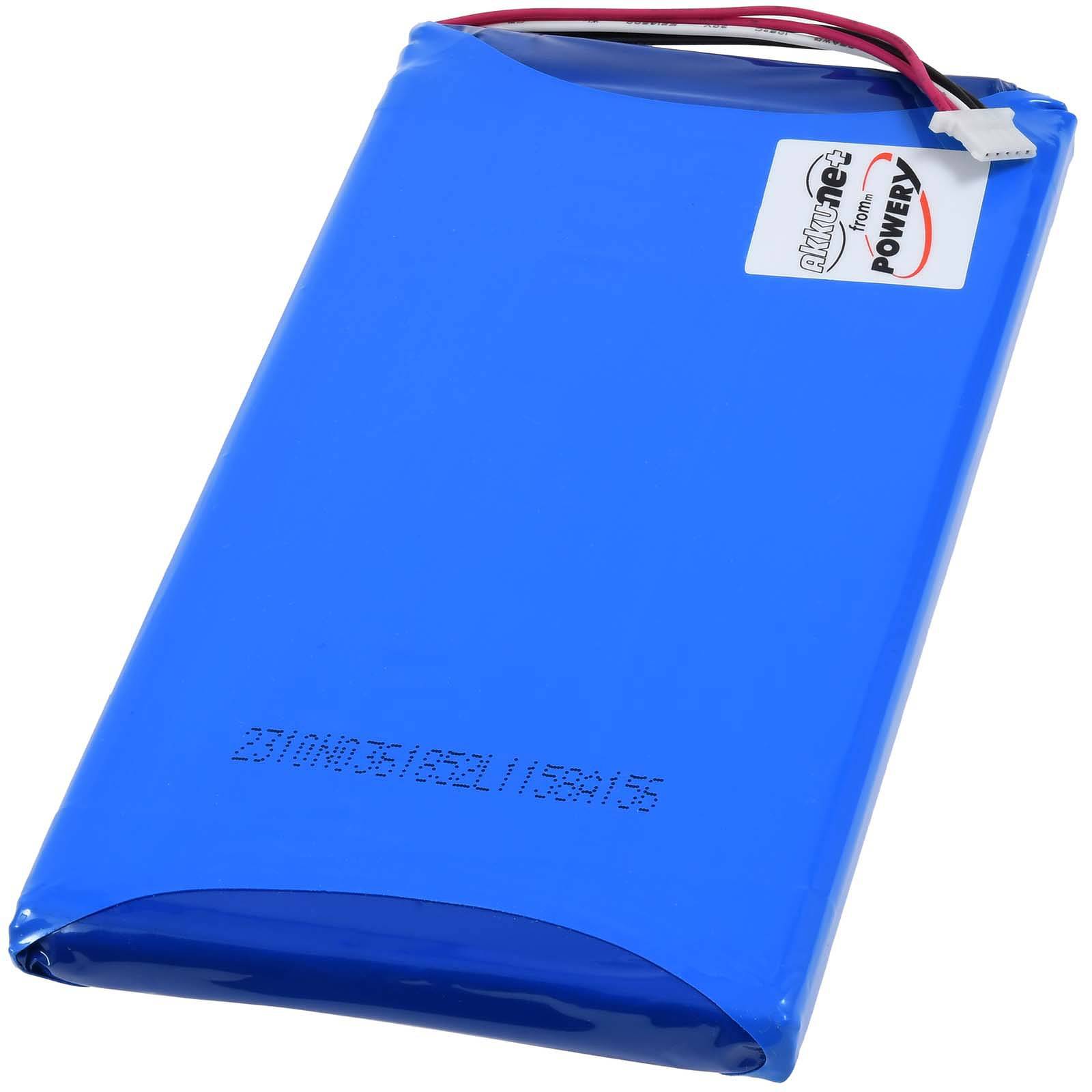 Powery Akku für Diagnose- / Messgerät XTOOL X100 Pad 2, X100 Pad 2 Pro, 7,4, Li-Polymer