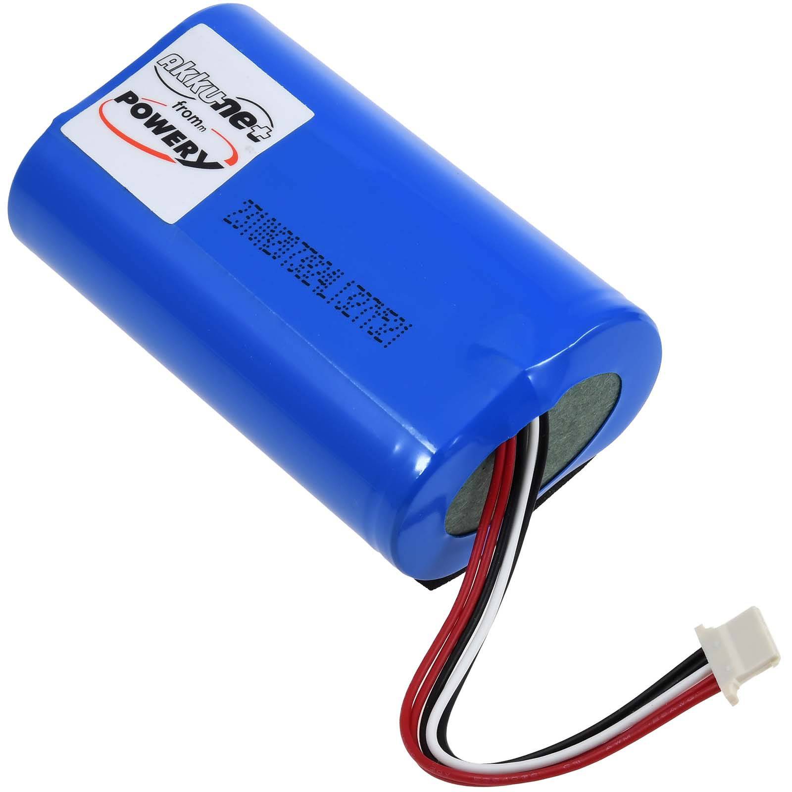 Powery Akku kompatibel mit eufy Typ PT18650-SP PCM5200, 3,7V, Li-Ion