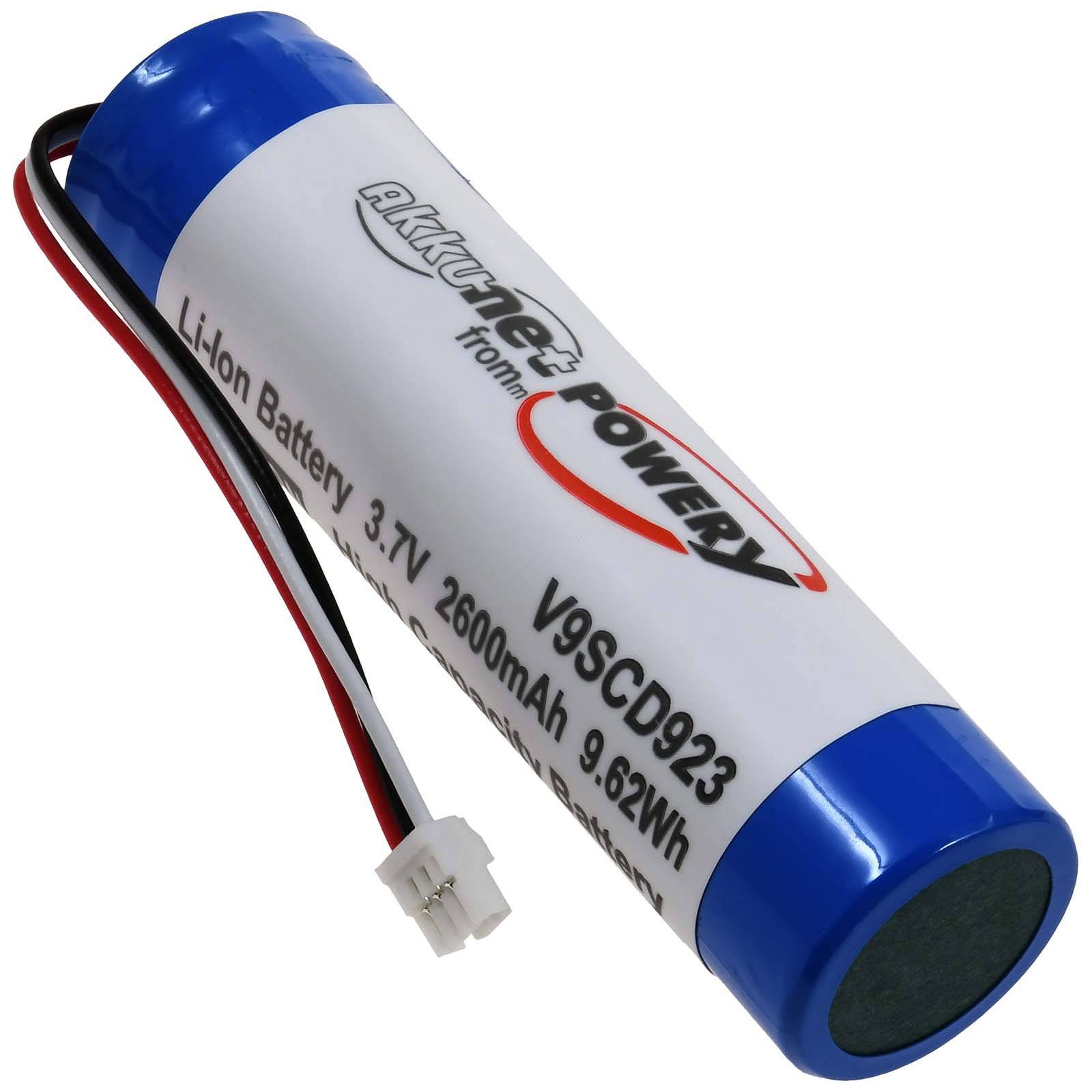 Powery Akku für Babyphone Philips Avent SCD923/26 - 3-Pin Stecker, 3,7V, Li-Ion