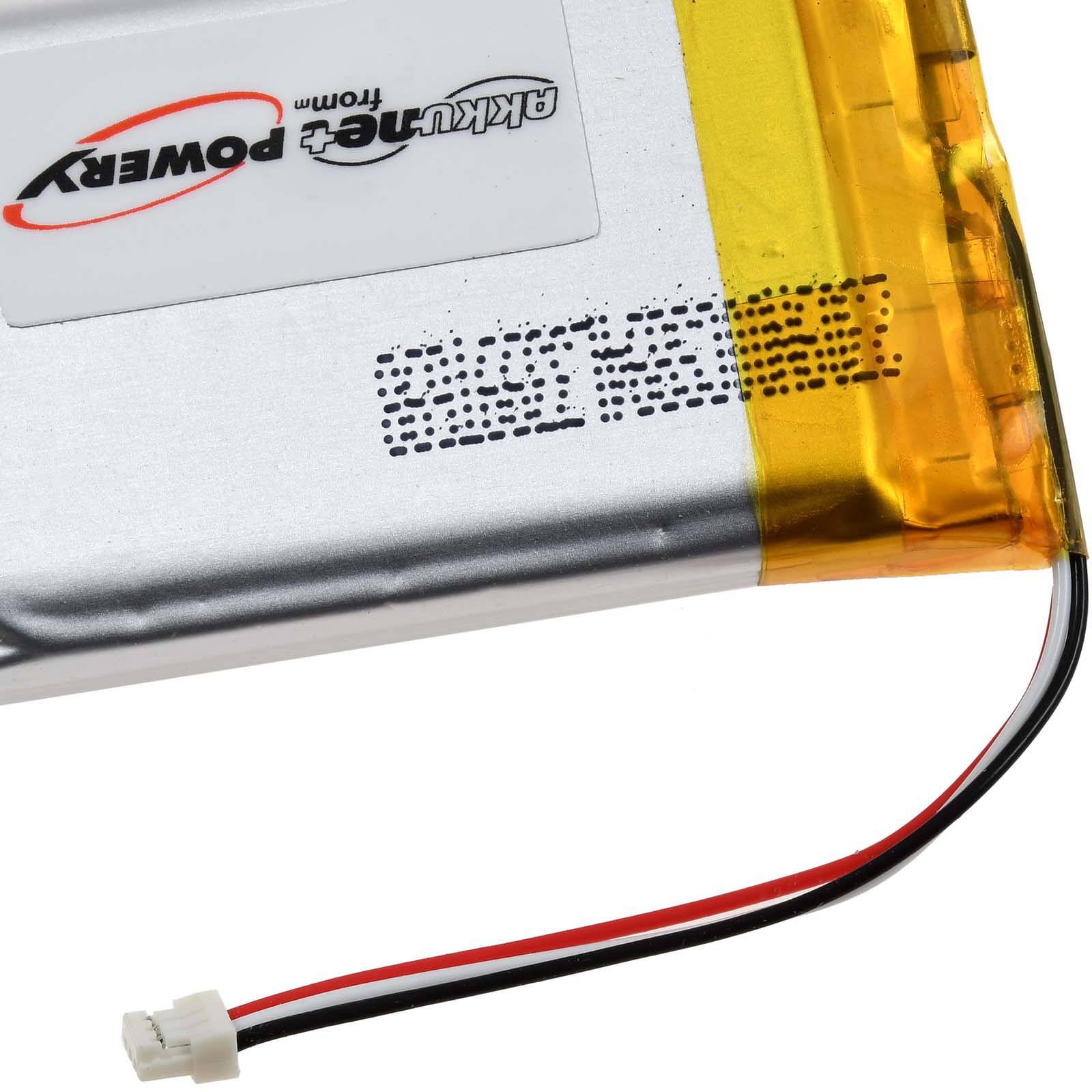 Powery Akku kompatibel mit Jabra Typ AHB572535PST, 3,7V, Li-Polymer