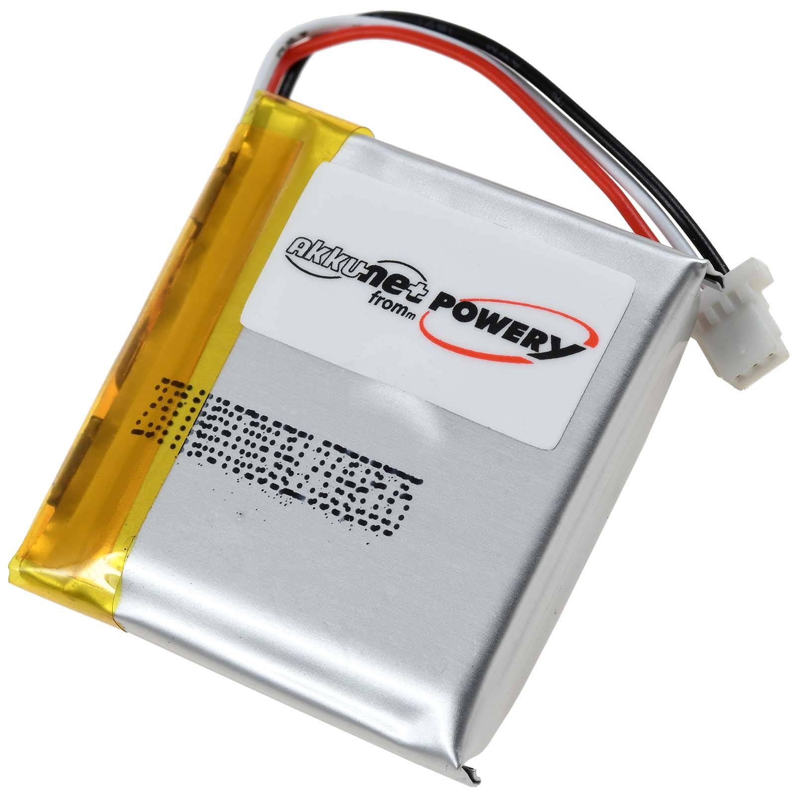 Powery Akku passend für Kopfhörer JBL Tune 510BT, Typ 02-553-3494, 3,7V, Li-Polymer