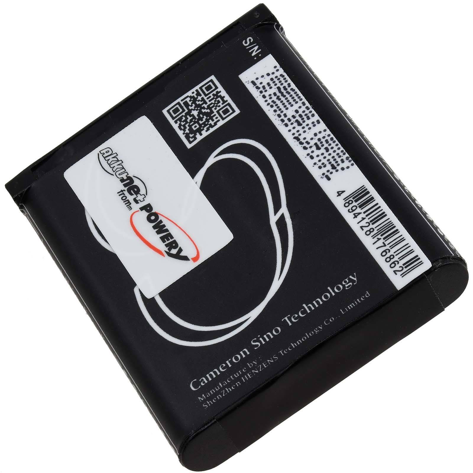 Powery Akku kompatibel mit steelseries Typ 82-2-7136898, 3,7V, Li-Ion
