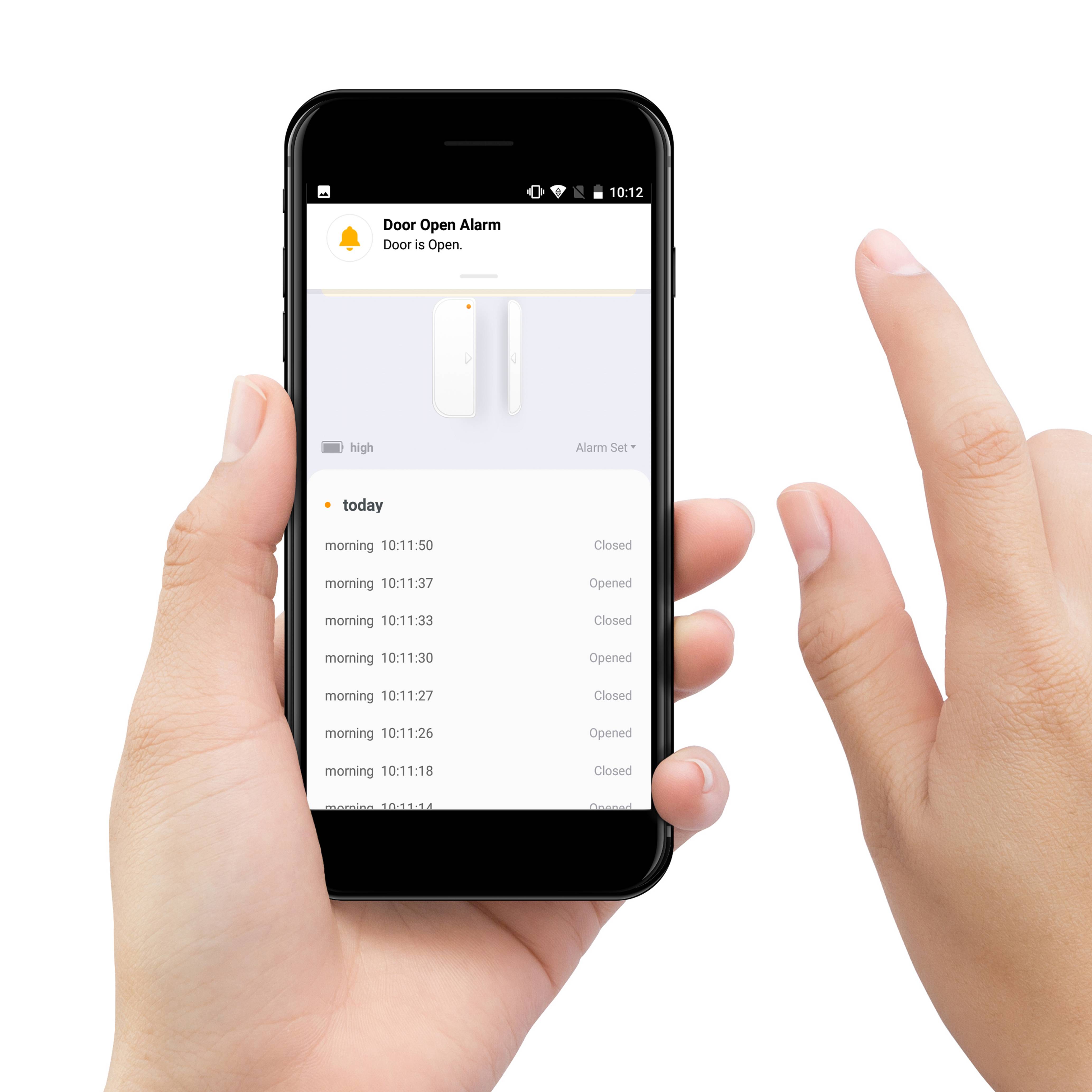 Revolutionieren Sie Ihr Zuhause mit dem Alecto SMART-DOOR10 Tür- und FenstersensorTransformieren Sie Ihr Zuhause in eine intelligentere und