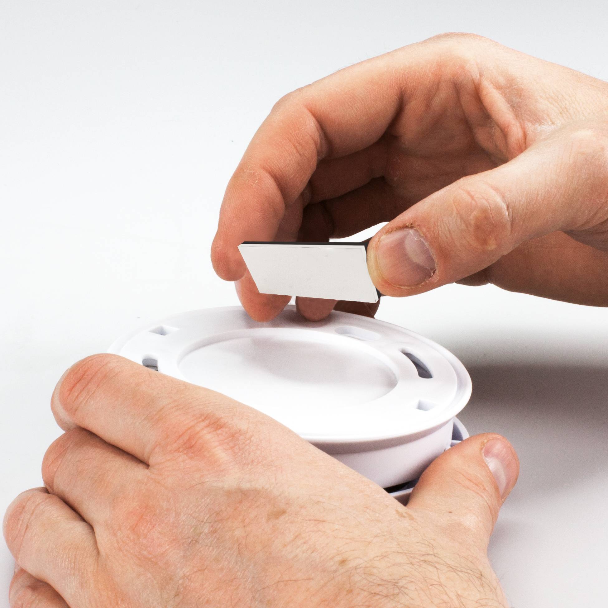 Alecto MK-2 TWIN - Magnet-Befestigungsset für Rauchmelder und Kohlenmonoxidmelder