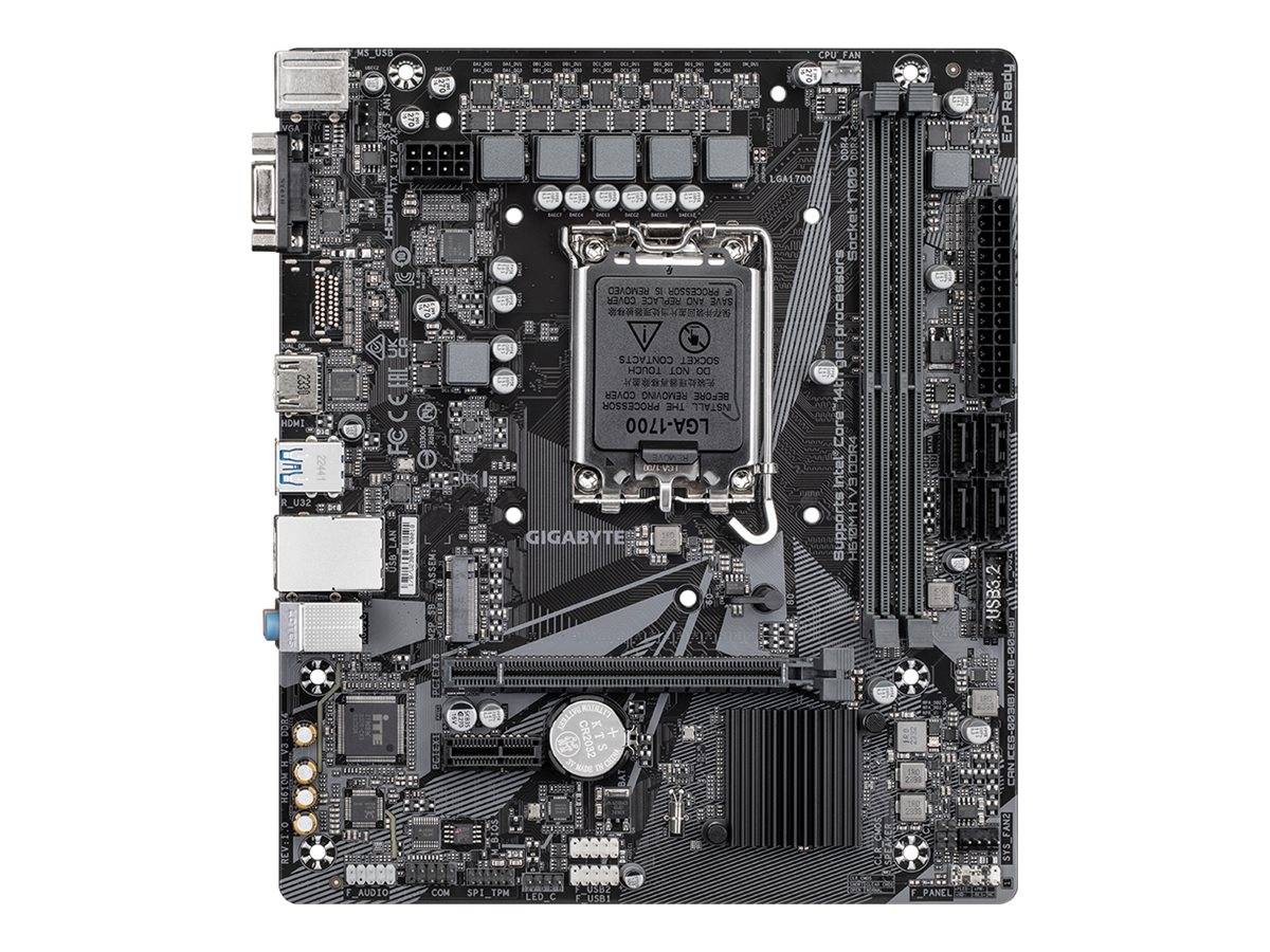 Gigabyte H610M H V3 DDR4 - 1.0 - Motherboard - micro ATX - LGA1700-Sockel - H610 Chipsatz - USB 3.2 Gen 1 - Gigabit LAN