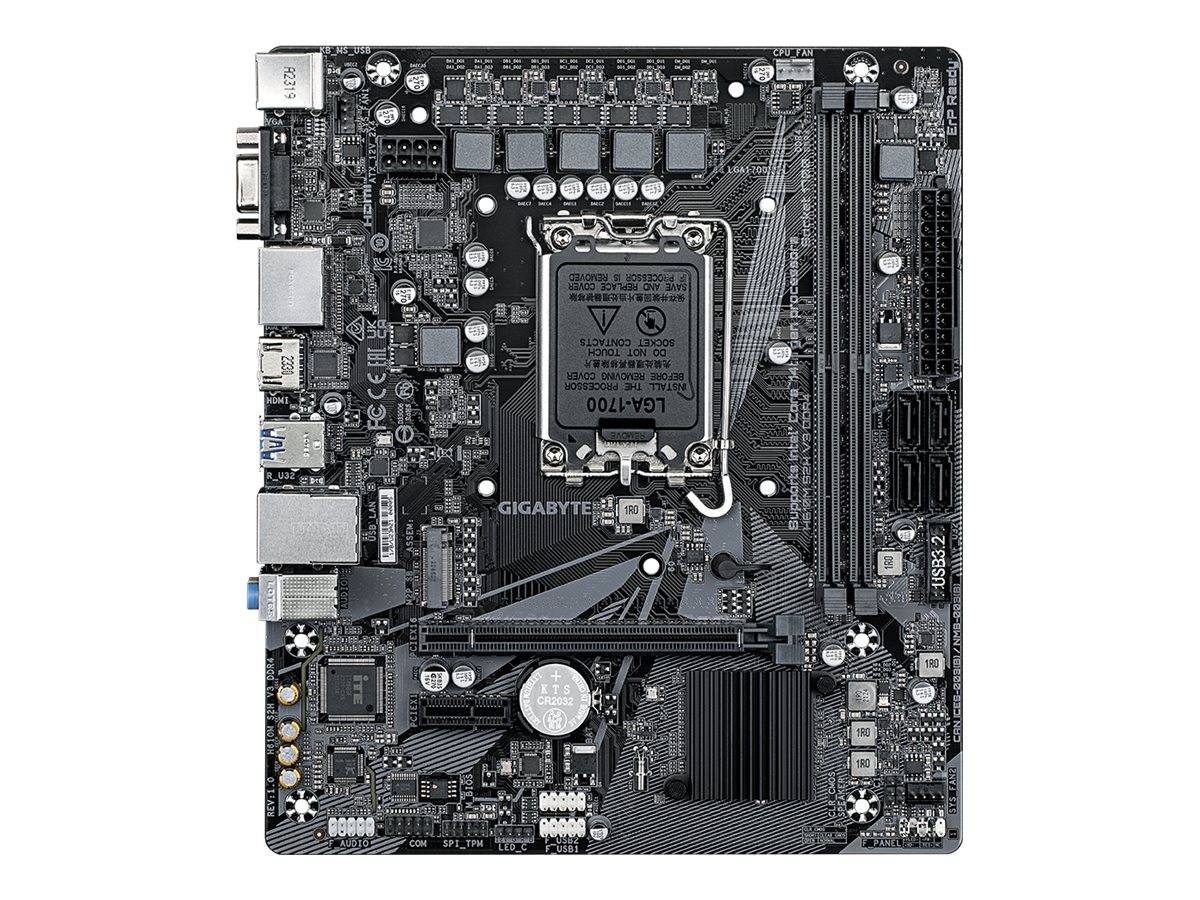 Gigabyte H610M S2H V3 DDR4 - 1.0 - Motherboard - micro ATX - LGA1700-Sockel - H610 Chipsatz - USB 3.2 Gen 1 - Gigabit LA
