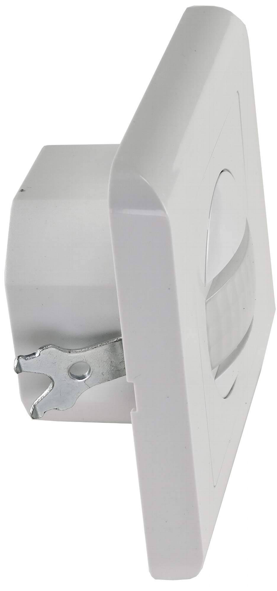 ChiliTec 23011 Unterputz PIR-Bewegungsmelder 160° Pro LED geeignet, 2-Draht Technik, weiß