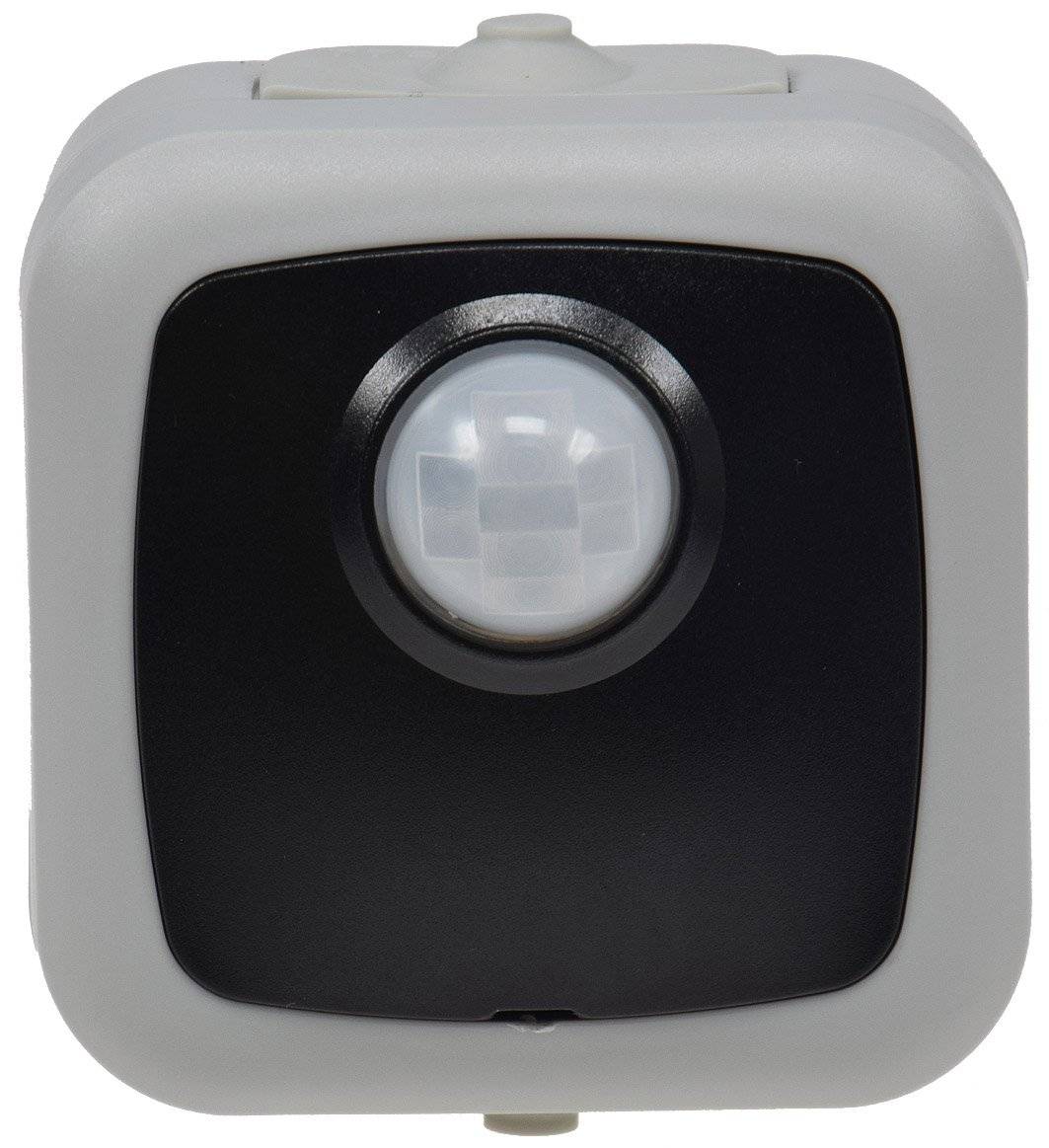 Aufputz Bewegungsmelder für Aussen IP44 Sensor 120° Erfassung 6m Reichweite für Garage Keller Hauseingang 2-500W LED geeignet Aufputz Zeit Regelbar