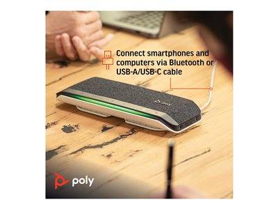 HP Poly Sync 40 MS Teams Speakerphone Konferenzsysteme Audiokonferenzen