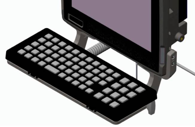 Zebra - Tastaturarmbefestigungsplatte - für Zebra