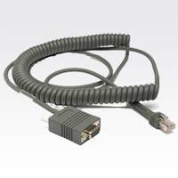 Zebra - Kabel seriell - DB-9 (W) - 3.7 m - gewickelt