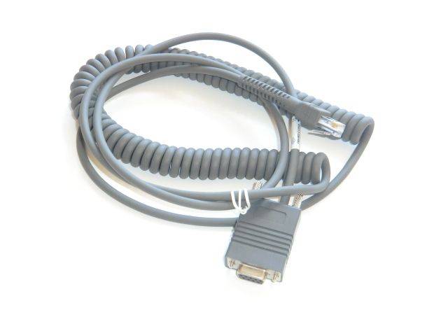 Zebra - Kabel seriell - DB-9 (W) - 3.7 m - gewickelt