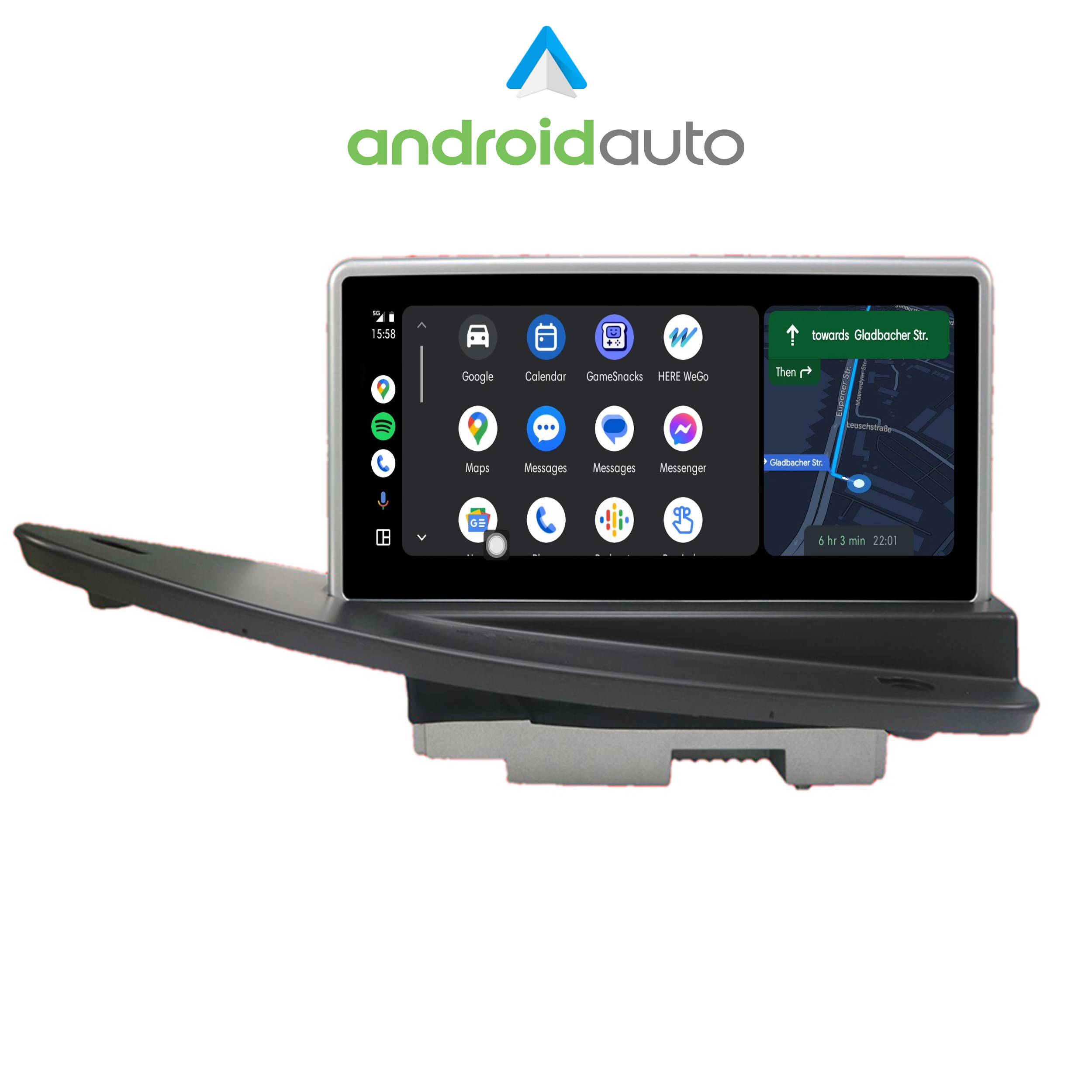 Für Volvo S80 V70 XC70 P3 (08-11) 10" Touchscreen GPS Android Navigation Carplay