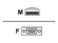 Zebra - Kabel seriell - DB-9 (W) bis RJ-45 (10-polig)