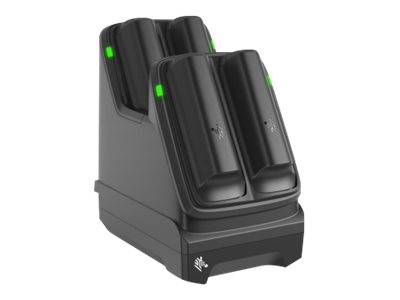 Zebra - 4 Steckplätze - Batterieladegerät - für