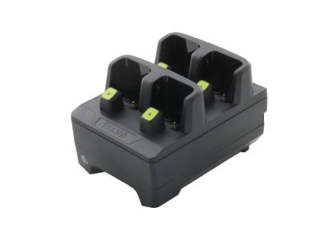 Zebra 4-Slot Ring Scanner Cradle - Handgerät-/Barcodescanner-Ladeschale