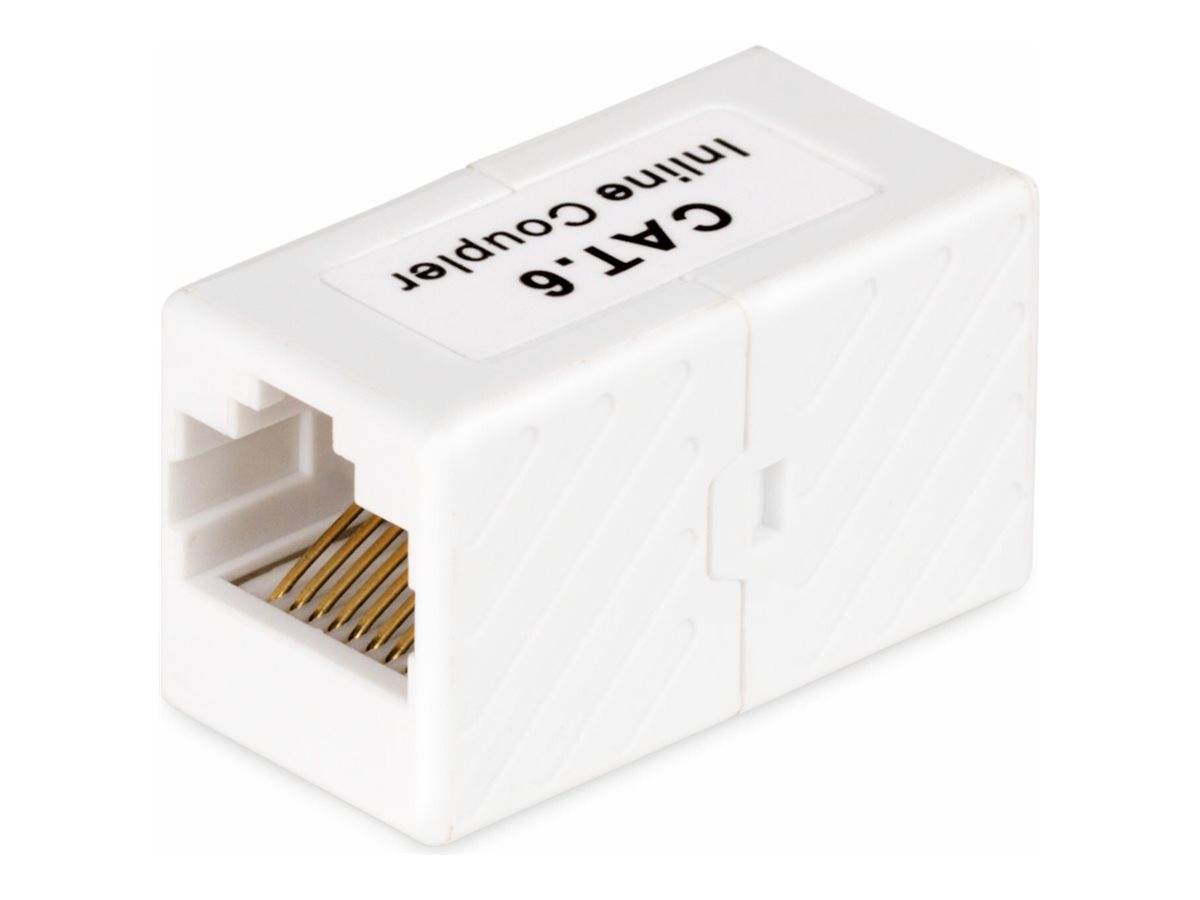 StarTech.com RJ45 Coupler 5-Pack, Inline Cat6 Coupler, Female to Female (F/F)