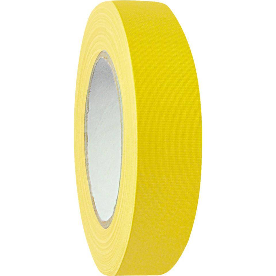 Gewebe-Klebeband, universell einsetzbar, wasserfest, gelb, 30mm,50m/Rolle