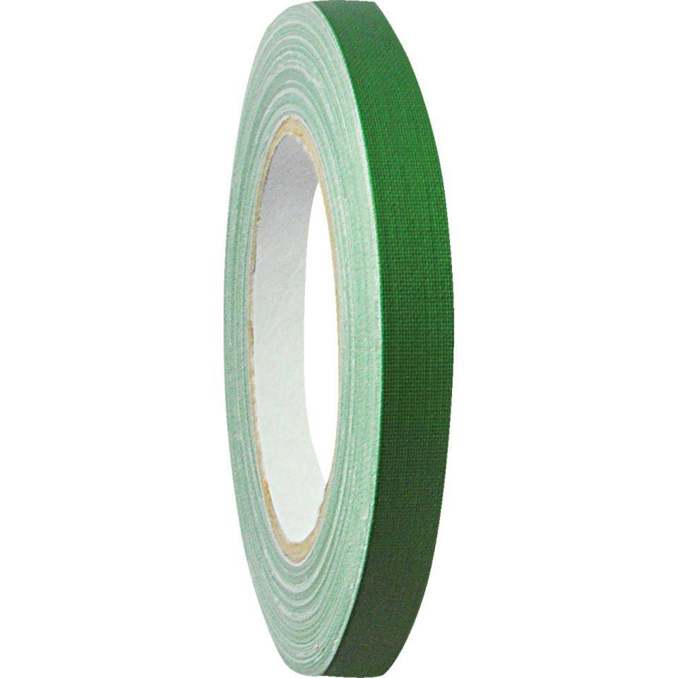 Gewebe-Klebeband, universell einsetzbar, wasserfest, grün, 15mm,50m/Rolle
