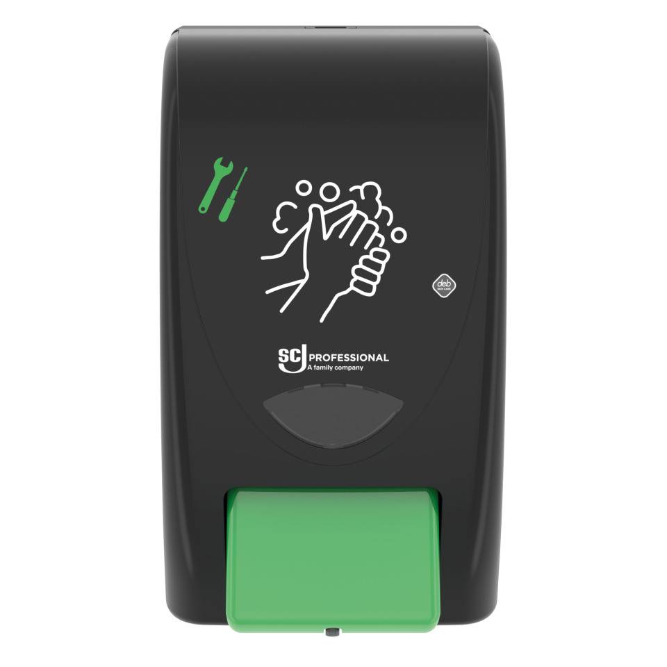 SC Johnson Spender, 2000ml-Kartuschen starken Hautreiniger, schwarz, 290x163x145mm