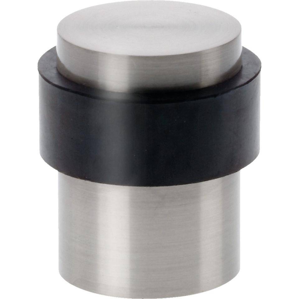 Boden-Türstopper TSB 2230 Ni SB, Messing, inkl. Befestigungsmaterial, Ø 30mm