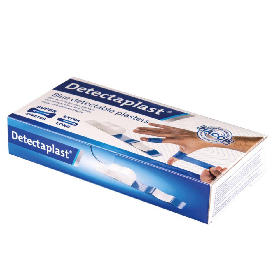 Detectaplast® Pflaster Elastic Fingerverband, detektierbar, blau, 120x20mm, 100/VE