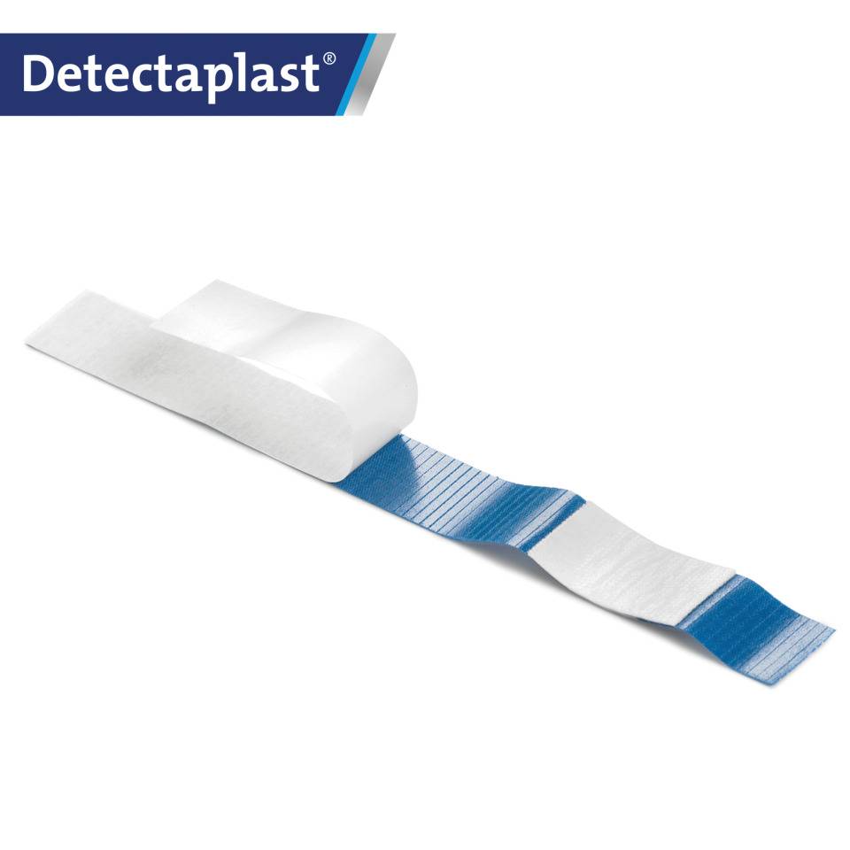 Detectaplast® Pflaster Elastic Fingerverband, detektierbar, blau, 180x20mm, 100/VE