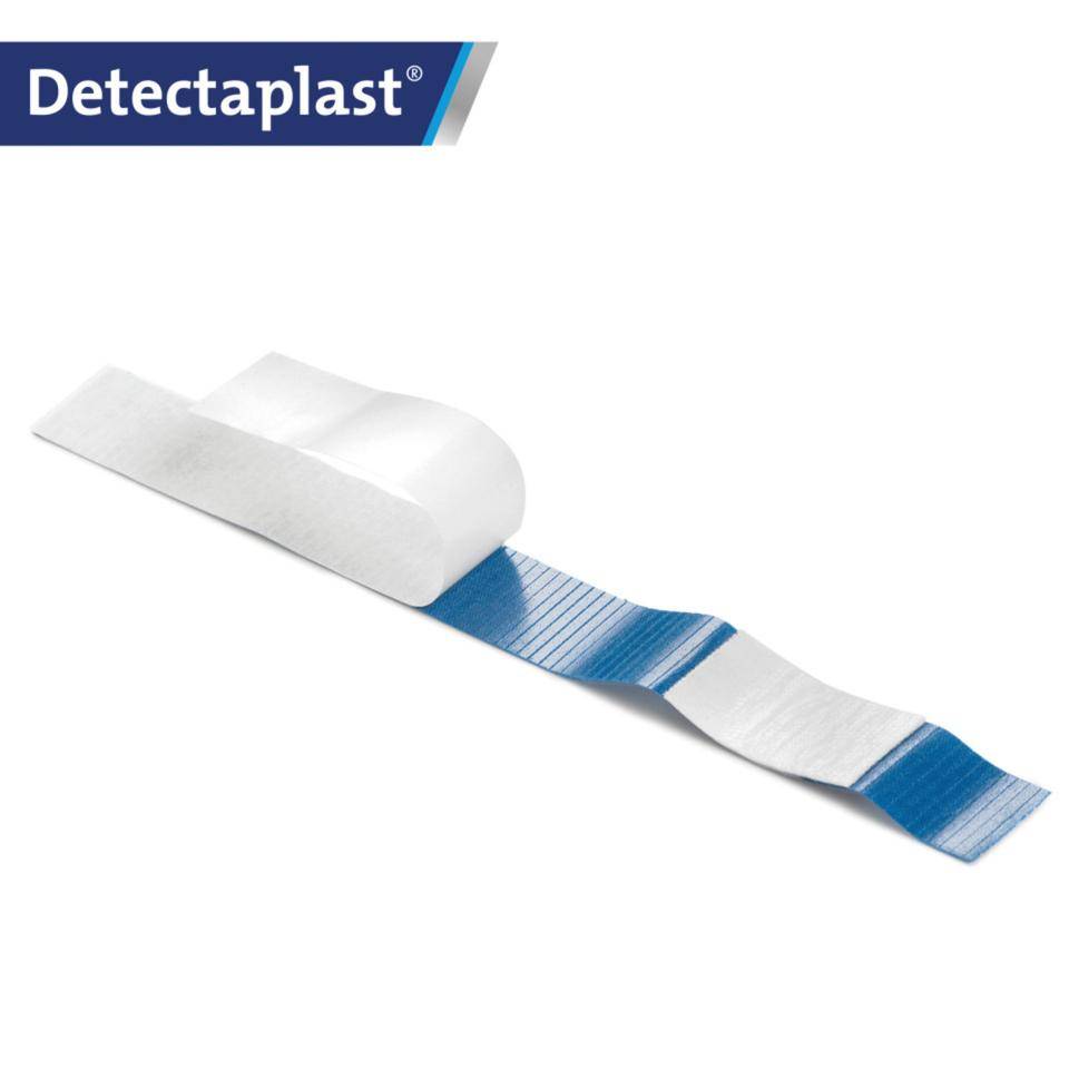 Detectaplast® Pflaster Elastic Fingerverband, detektierbar, blau, 180x20mm, 100/VE