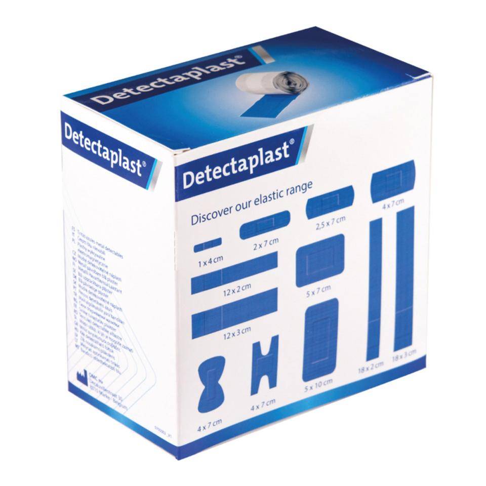 Detectaplast® Pflaster Elastic Rollenpflaster, detektierbar, blau, 6cm, 5m/Rolle