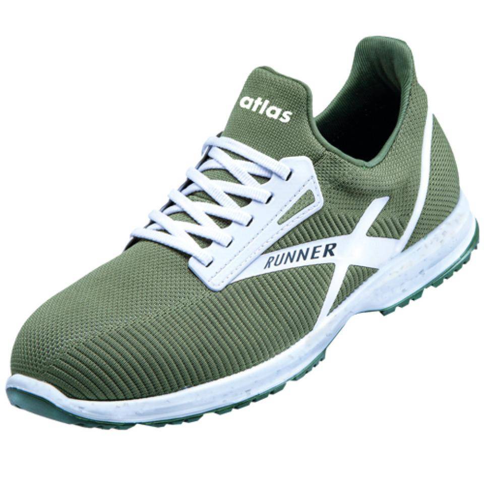 atlas ESD-Sicherheitshalbschuh RUNNER 75, Kat.II, S1P SRC, Weite10, Größe 45
