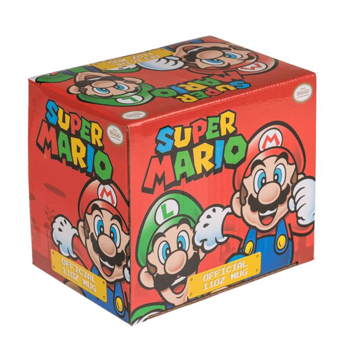 Tasse Super Mario I 325ml aus Keramik in Geschenkbox