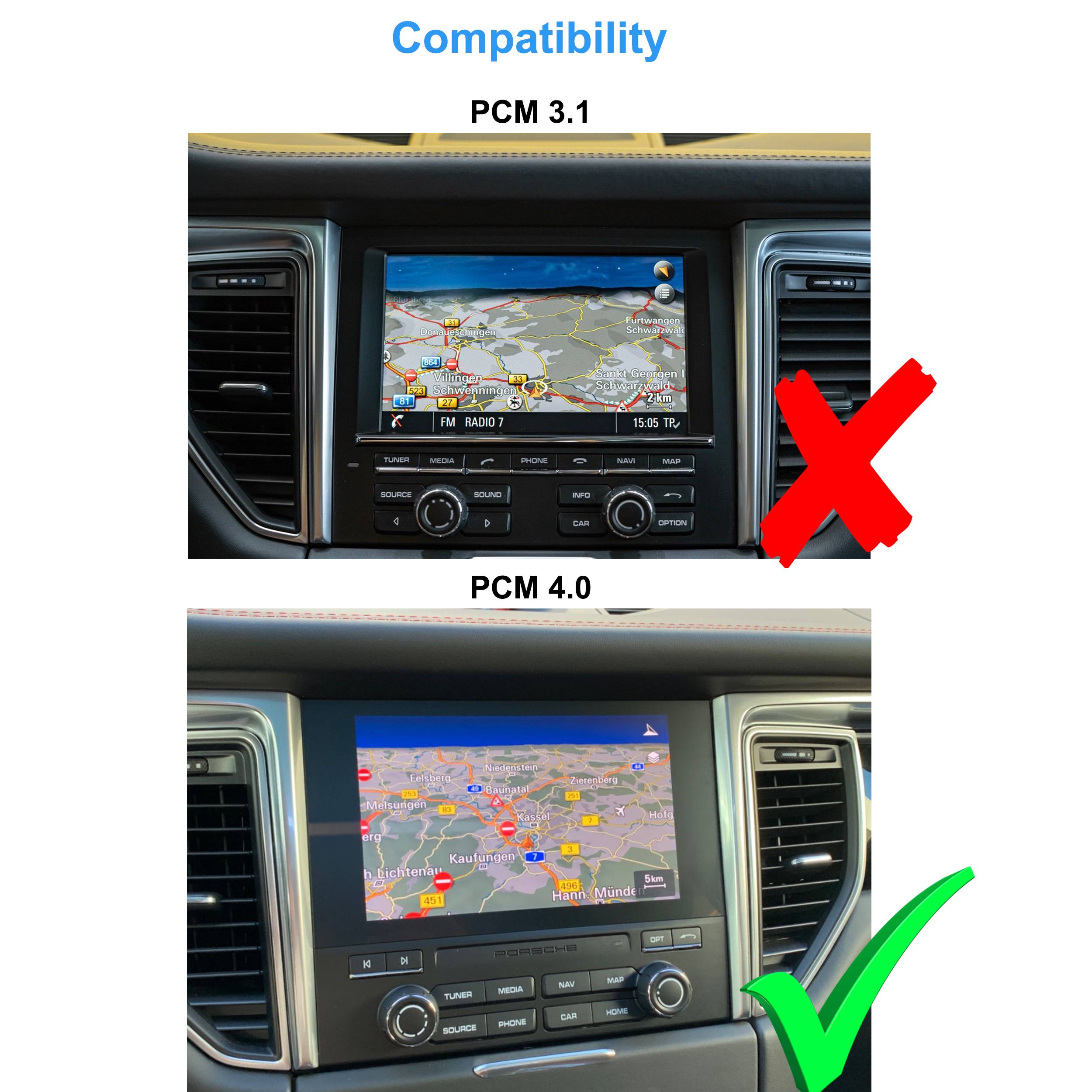 Für Porsche Macan (RHD) PCM 4.0 12.3" Touch Android Autoradio Navi GPS CarPlay
