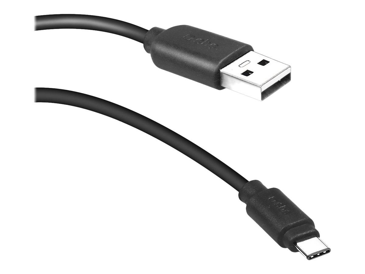 SBS TECABLETYC1KPOS USB-A – USB-C-Kabel 1 m Schwarz